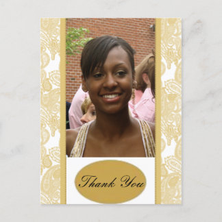 Carte Postale Merci des diplômes