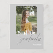 Carte postale Merci des diplômés neutres selon le  (Devant)