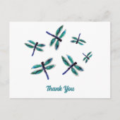 Carte Postale Merci des libellules dansantes (Devant)