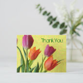 Carte postale Merci des Tulipes impressionnistes v (Debout devant)