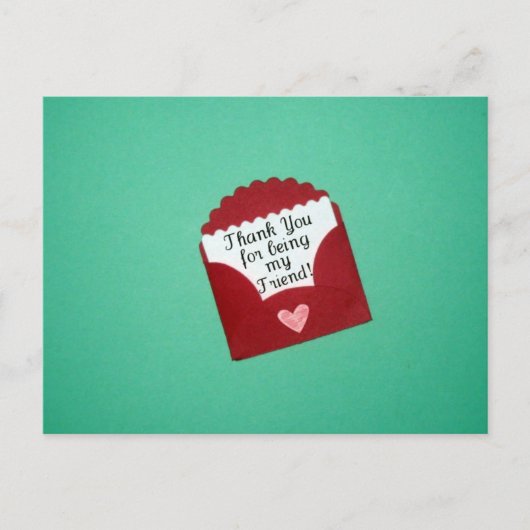 Carte Postale Merci d'être mon ami ! (Devant)