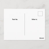 Carte Postale Merci d'obtention du diplôme de l'école maternelle (Dos)