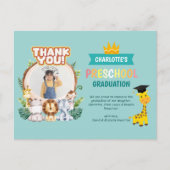 Carte Postale Merci d'obtention du diplôme de l'école maternelle (Devant)