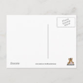 Carte postale Merci Doctor Bear (Dos)