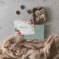 Merci doré géométrique de verdure avec une touche 