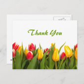 Carte postale Merci du jardin de Tulip Spring (Devant / Derrière)