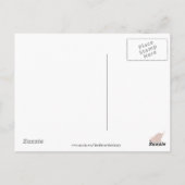 Carte postale Merci Elephant Cartoon (Dos)