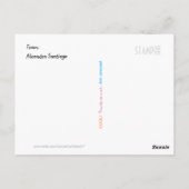 Carte Postale Merci ENFANTS (Dos)