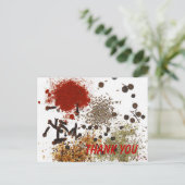 Carte postale Merci épice de vie (Debout devant)