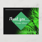 Carte postale Merci et félicitations (Devant)