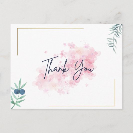 Carte Postale MERCI f (Devant)