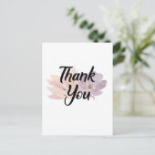 Carte Postale Merci Favor Floral (Debout devant)