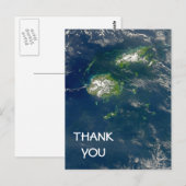 Carte postale Merci Fidji (Devant / Derrière)