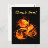 Carte postale Merci Fireball (Devant / Derrière)