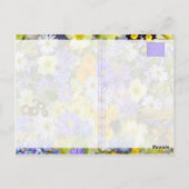 Carte Postale - Merci - Floral (Dos)