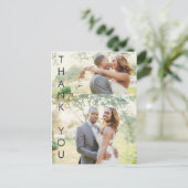 Carte Postale Merci frappant (Debout devant)