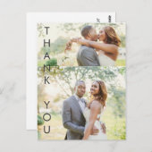 Carte Postale Merci frappant (Devant / Derrière)