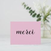 Carte Postale Merci French Merci Merci (Debout devant)