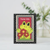 Carte postale Merci Frog Animal (Debout devant)