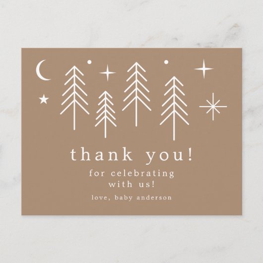 Carte Postale Merci Happy Camper (Devant)