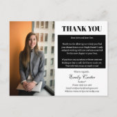 Carte Postale Merci immobilier personnalisé (Devant)