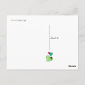 Carte Postale Merci Inséparable (Dos)