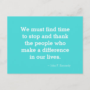 Carte postale Merci Inspiration