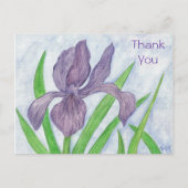 Carte postale Merci Iris (Devant)