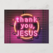 Carte Postale Merci Jésus ! (Devant)