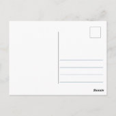 Carte postale Merci Jungle Safari (Dos)