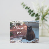 Carte postale Merci Kitty (Debout devant)