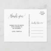 Carte Postale Merci Kraft Foliage (Dos)