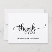 Carte postale Merci Kraft simple (Devant)