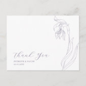 Carte postale Merci Lavender (Devant)