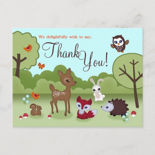 Carte postale Merci Little Critters (Devant)