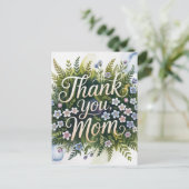 Carte Postale Merci, Maman (Debout devant)
