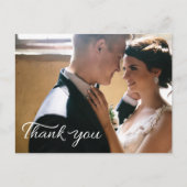 Carte postale Merci mariage (Devant)