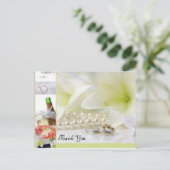 Carte Postale Merci mariage (Debout devant)