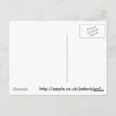 Carte Postale Merci Mariage (Dos)