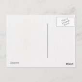 Carte postale Merci Mariage Art déco or (Dos)