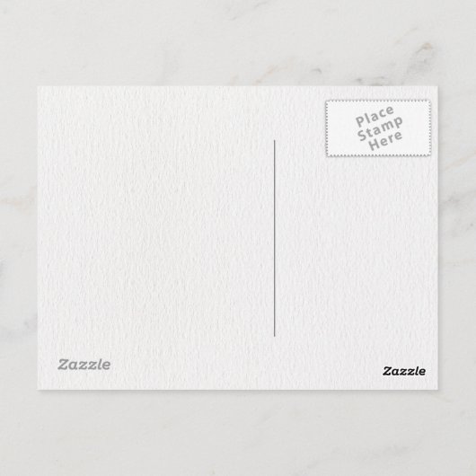 Carte postale Merci Mariage Art déco or (Dos)