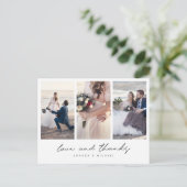 Carte Postale Merci Mariage de collection multimédia moderne (Debout devant)