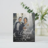 Carte Postale Merci Mariage de  de photo script (Debout devant)