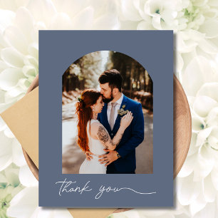 Carte Postale Merci Mariage photo Arch personnalisé