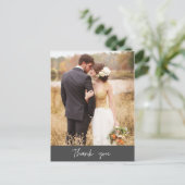 Carte Postale Merci Mariage photo moderne (Debout devant)