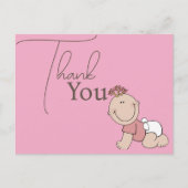 Carte Postale Merci, médecin VOG (Devant)