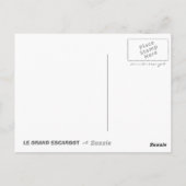 Carte postale MERCI MILLE FOIS (Dos)