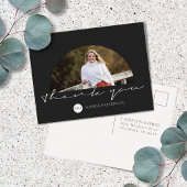 Carte Postale Merci minimaliste