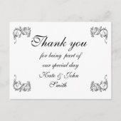 Carte Postale Merci Modèle (Devant)