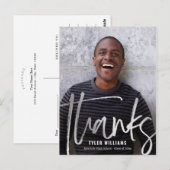 Carte postale Merci moderne de graduation brillant (Devant / Derrière)